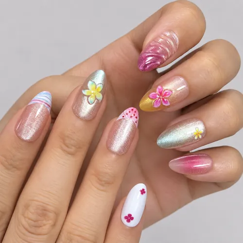 Short press-on nails