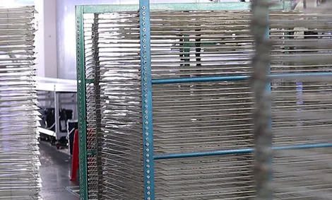 Curing & drying at our press-on nail factory